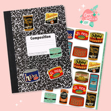 Load image into Gallery viewer, Vintage Coffee Tins Sticker Set