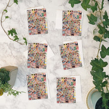 Load image into Gallery viewer, Vintage Housewife Collage Cards w/envelopes Set of 6