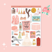 Load image into Gallery viewer, Vintage Style and Glamour Art Sticker Set