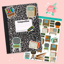 Load image into Gallery viewer, Vintage Televisions Art Sticker Set