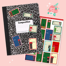 Load image into Gallery viewer, Vintage Thermoses Christmas Tags Set