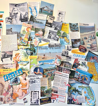 Load image into Gallery viewer, Vintage Florida Junk Journal Kit