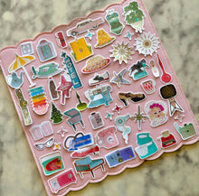 Load image into Gallery viewer, 50s Flashback Sticker Pack Holographic Vinyl