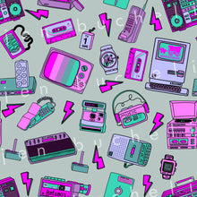 Load image into Gallery viewer, 80's Tech Specialty Art Wrapping Paper One of a Kind