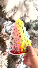 Load and play video in Gallery viewer, Aluminum Christmas Tree Vinyl Sticker