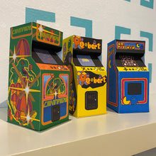 Load image into Gallery viewer, 80&#39;s Arcade Game 3D Paper Kit
