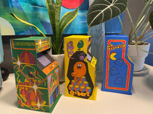 Load image into Gallery viewer, 80's Arcade Game 3D Paper Kit
