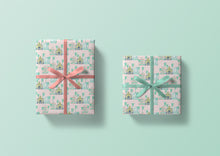 Load image into Gallery viewer, Art Deco Street Pink Specialty Art Wrapping Paper One of a Kind