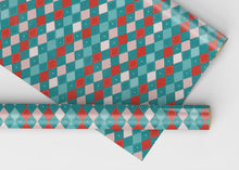 Load image into Gallery viewer, Christmas Diamonds Specialty Art Wrapping Paper One of a Kind