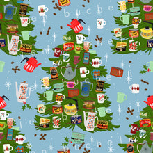 Load image into Gallery viewer, Coffee Christmas Tree Specialty Art Wrapping Paper One of a Kind