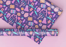 Load image into Gallery viewer, Cute and Spooky Pastel Halloween Specialty Art Wrapping Paper One of a Kind