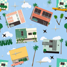 Load image into Gallery viewer, Dingbat Apartments Specialty Art Wrapping Paper One of a Kind