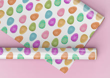 Load image into Gallery viewer, Easter Eggs Specialty Art Wrapping Paper One of a Kind