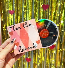 Load image into Gallery viewer, For the Record...Tiny Record Album Sticker