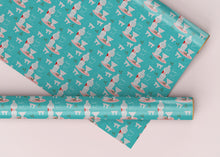 Load image into Gallery viewer, Happy Hour Making Spirits Bright Specialty Art Wrapping Paper One of a Kind