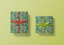 Load image into Gallery viewer, Mid Century Modern Plants Specialty Art Wrapping Paper One of a Kind