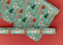 Load image into Gallery viewer, Margie's Christmas in the City Specialty Art Wrapping Paper One of a Kind