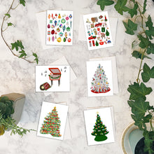 Load image into Gallery viewer, Christmas Nostalgia Greeting Cards