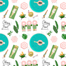 Load image into Gallery viewer, Palm Springs Pool Vacation Specialty Art Wrapping Paper One of a Kind