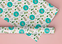 Load image into Gallery viewer, Palm Springs Pool Vacation Specialty Art Wrapping Paper One of a Kind