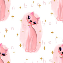 Load image into Gallery viewer, Pink Kitty Wrapping Paper