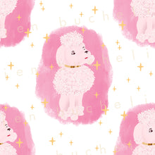 Load image into Gallery viewer, Pink Poodle Wrapping Paper