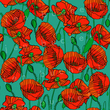 Load image into Gallery viewer, Poppies Specialty Art Wrapping Paper One of a Kind
