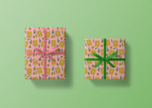 Load image into Gallery viewer, Press for Cabana Boy Specialty Art Wrapping Paper One of a Kind