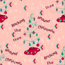 Load image into Gallery viewer, Rocking Around the Christmas Tree Specialty Art Wrapping Paper One of a Kind