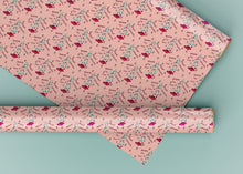 Load image into Gallery viewer, Rocking Around the Christmas Tree Specialty Art Wrapping Paper One of a Kind