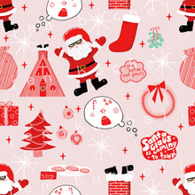 Load image into Gallery viewer, Santa Claus is Coming to Town Specialty Art Wrapping Paper One of a Kind