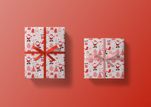 Load image into Gallery viewer, Santa Claus is Coming to Town Specialty Art Wrapping Paper One of a Kind