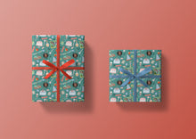 Load image into Gallery viewer, Vintage Birthday Party Specialty Art Wrapping Paper One of a Kind