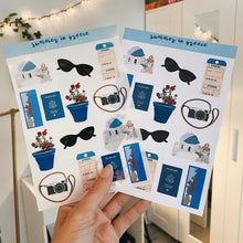 Load image into Gallery viewer, Summer in Greece Sticker Sheet