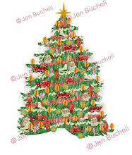 Load image into Gallery viewer, Christmas Nostalgia Greeting Cards
