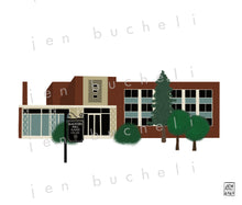 Load image into Gallery viewer, Blackstock Hall MacMurray College Art Print