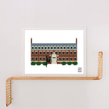 Load image into Gallery viewer, Kathryn Hall MacMurray College Art Print