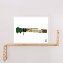 Load image into Gallery viewer, Jenkins Education Complex MacMurray College Art Print
