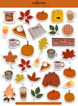 Load image into Gallery viewer, Fall Sticker Sheet