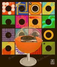 Load image into Gallery viewer, 70's Themed Cards w/envelopes Set of 6