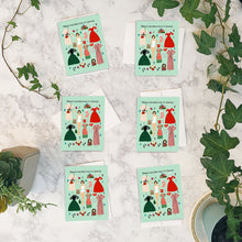 Load image into Gallery viewer, Margie's Christmas in the City Fashions Cards w/envelopes Set of 6