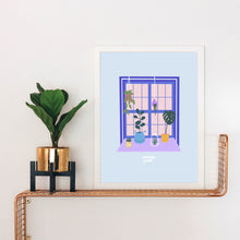 Load image into Gallery viewer, Plant Window Art Print
