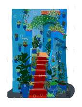 Load image into Gallery viewer, Little Blue House Print
