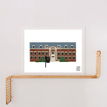 Load image into Gallery viewer, Jane Hall MacMurray College Art Print