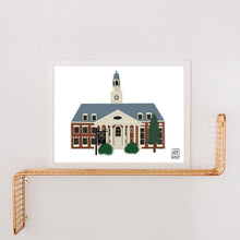 Load image into Gallery viewer, Henry Pfeiffer Library MacMurray College Art Print
