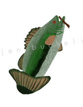 Load image into Gallery viewer, Decatur, Illinois Cards w/envelopes Set of 6 with Sandy the Horse, Big Boy, Pla-Mor Lanes Bowling Alley Sign, The Dolphins, The Big Fish, and The Chicken Car.