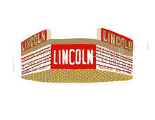 Load image into Gallery viewer, Decatur, Illinois Cards w/envelopes Set of 6 with Lincoln Theater Sign, The Transfer House, The Bikini Tree, Elam's Drive-In Restaurant, The Chinese Tea Garden, and Joy Land