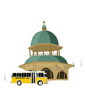 Load image into Gallery viewer, Decatur, Illinois Cards w/envelopes Set of 6 with Lincoln Theater Sign, The Transfer House, The Bikini Tree, Elam's Drive-In Restaurant, The Chinese Tea Garden, and Joy Land