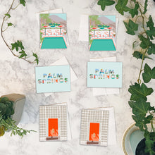 Load image into Gallery viewer, Palm Springs Cards w/envelopes Set of 6