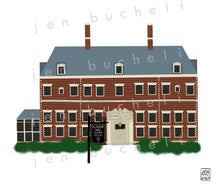Load image into Gallery viewer, MacMurray College Buildings Cards w/envelopes Set of 6